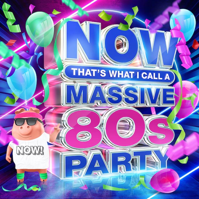 80年代メガヒットや大定番 全86曲収録！「NOW」80sコンピにパーティ
