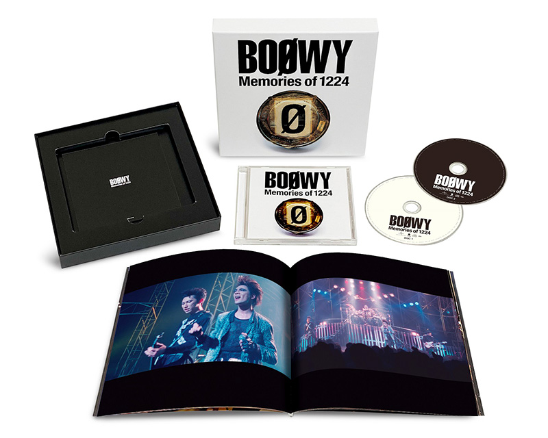 BOOWY 1224 [LIVE CD + 64P写真集] スペシャル・ボックスで発売|ジャパニーズポップス