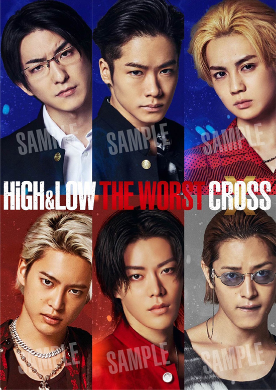 映画『HiGH&LOW THE WORST X (クロス)』Blu-ray＆DVD 2023年1月25日 