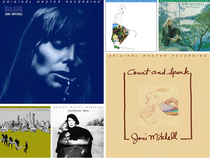 人気色 joni mitchell ジョニ・ミッチェル 名盤6枚 (LP) レコード