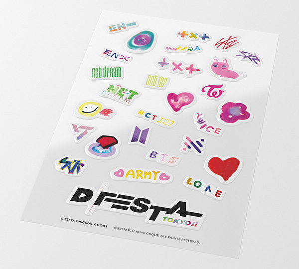 D'FESTA」グループ別卓上カレンダー 12月19日発売《期間限定特典