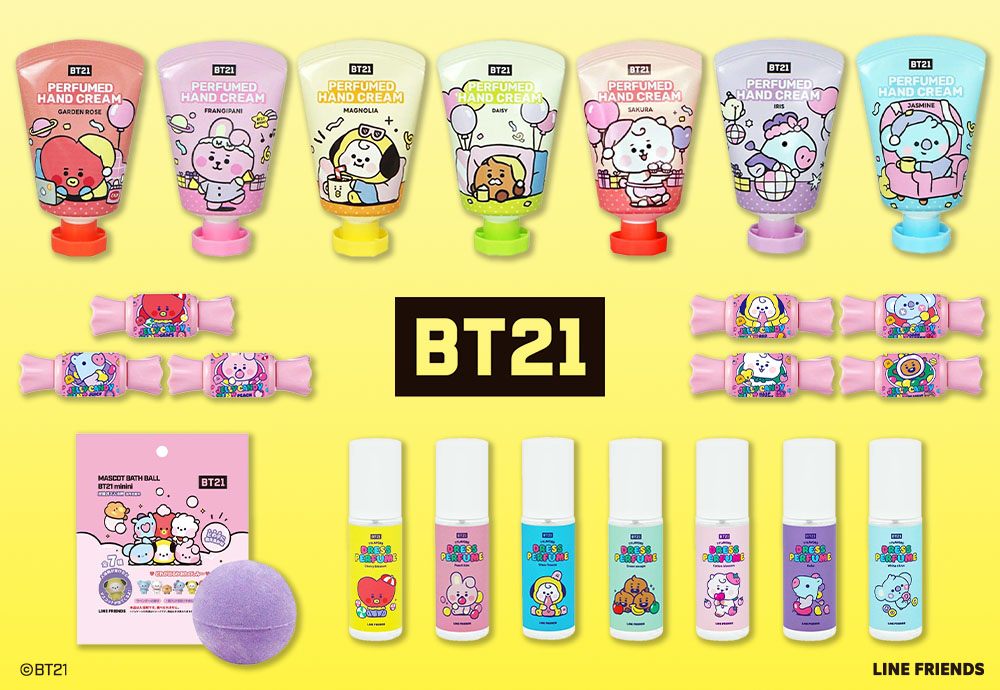 BT21」コスメ特集☆|