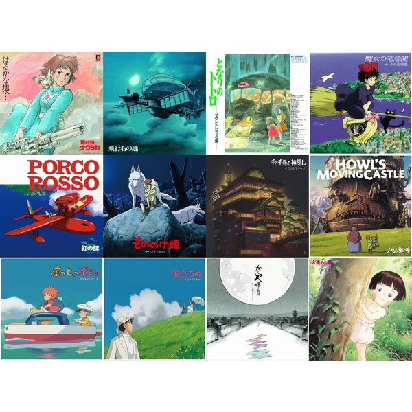 2LP カラー盤レコード ジブリ 久石譲 宮崎駿 GHIBLI 崖の上のポニョ-