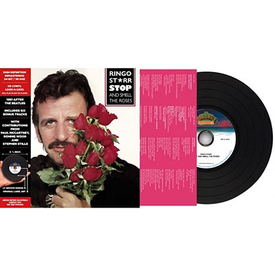 リンゴ・スター 1981年ソロアルバム『Stop And Smell The Roses』が最新リマスター＋ボーナストラック追加で久々CD再発 ―  ポール・マッカートニー、ジョージ・ハリスン、ハリー・ニルソン、ロン・ウッド、スティーヴン・スティルスをプロデューサーに迎えた傑作|ロック