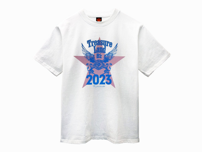 B'z presents -Treasure Land 2023- @Loppi・HMV限定Tシャツ|グッズ