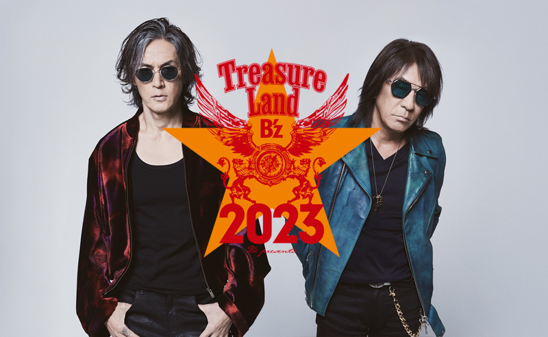 B'z presents -Treasure Land 2023- @Loppi・HMV限定Tシャツ|グッズ