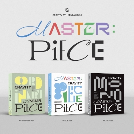 CRAVITY 5thミニアルバム『MASTER:PIECE』|K-POP・アジア