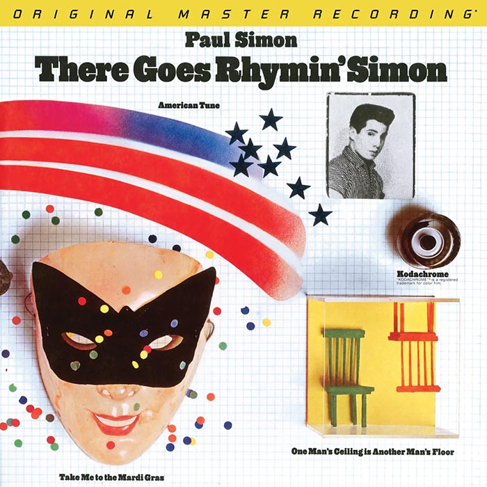 ポール・サイモン 1973年 名盤『There Goes Rhymin' Simon』がモービル・フィデリティ社より高音質ハイブリッドSACDで再発  ― ヒットシングル「僕のコダクローム」、ディキシー・ハミングバーズとの「母からの愛のように」など名曲ぞろい|ロック