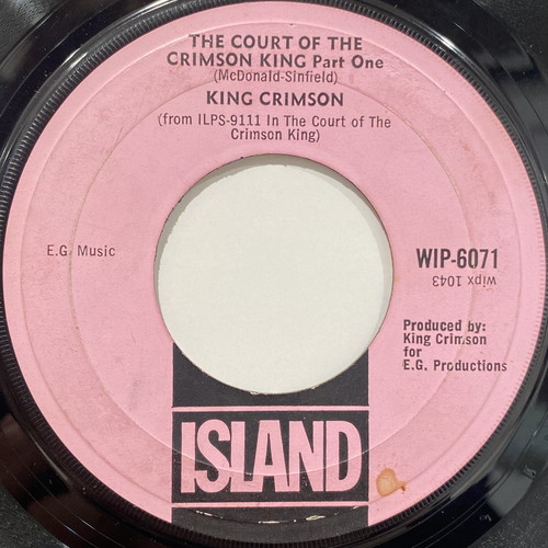 HMV渋谷】KING CRIMSON/IN THE COURT OF THE CRIMSON KING(ILPS9111