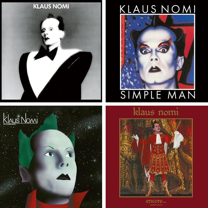 クラウス・ノミ 没後40周年企画 80年代名盤４タイトル『Klaus Nomi 