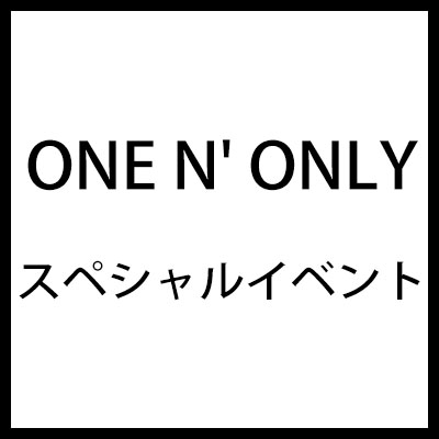 ONE N' ONLY 2nd Album「Departure」発売記念スペシャルイベント開催