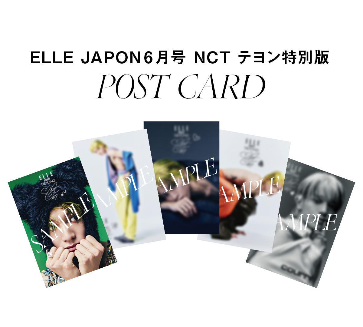 ELLE JAPON (エル・ジャポン)2023年 6月号増刊 NCT テヨン特別版