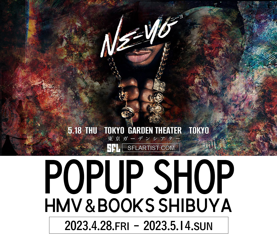 NE-YO (ニーヨ)、8年ぶりの来日公演を記念しHMV＆BOOKS SHIBUYAで