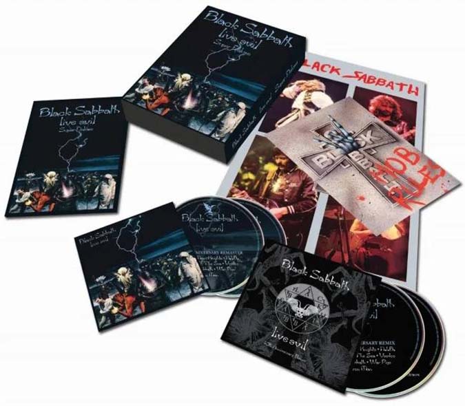 ブラック・サバス『ライヴ』BLACK SABBATH LIVE DVD BOX-