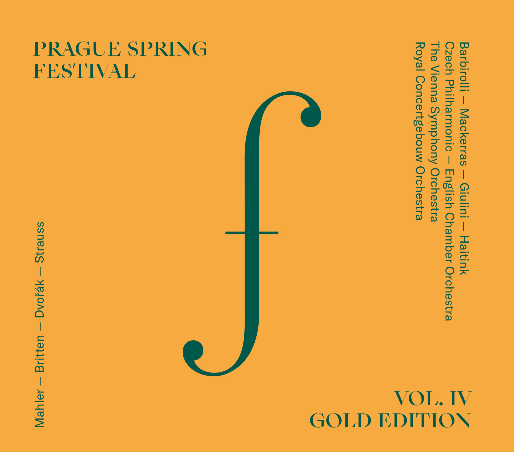 発売】プラハの春音楽祭ゴールド・エディション Vol.4|クラシック