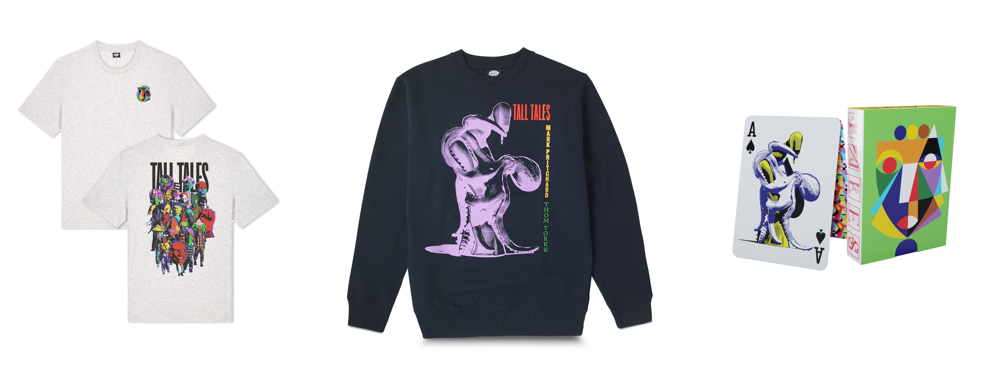 新品 マークプリチャード トムヨーク TALL TALES 限定 映画トレーナー TALL TALES〉Special POP-UP STORE|中古