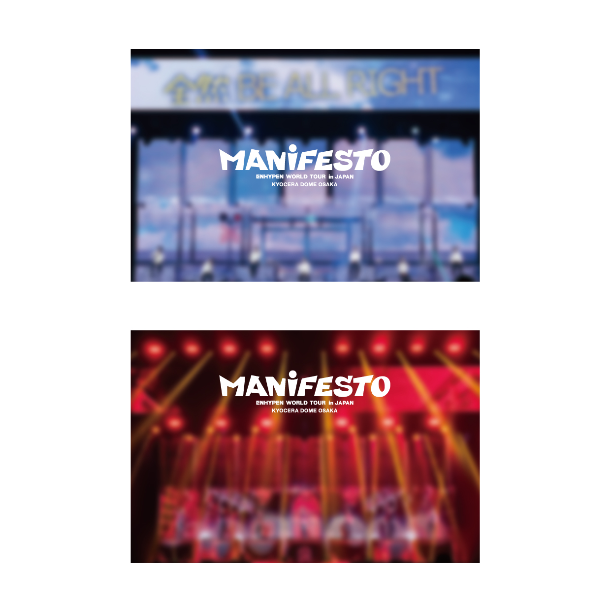 ENHYPEN LIVEブルーレイ&DVD 『ENHYPEN WORLD TOUR 'MANIFESTO' in ...