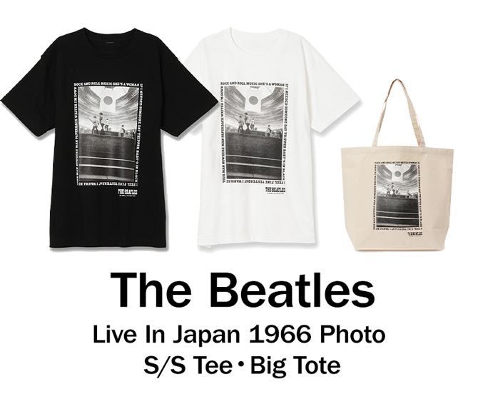 ザ・ビートルズ 『Live In Japan 1966』Tシャツ・トートバッグ ...