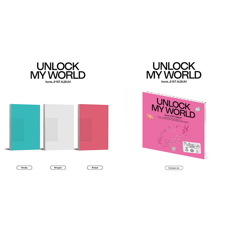 fromis_9 UNLOCK MY WORLD 新品未開封 アルバム 9枚 - 通販