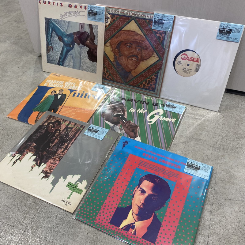 新宿ALTA】6/7（水）中古新着SOUL/RARE GROOVE LP 100枚オーバー放出