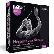 発売】カラヤン／ルツェルン音楽祭初期録音集成1952-1957（3CD