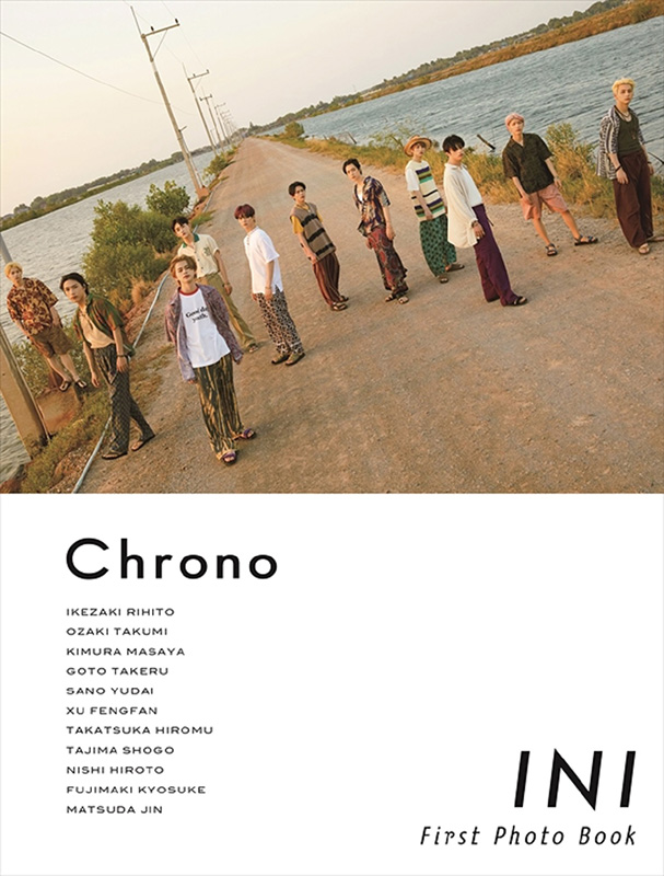 INI 1st写真集『Chrono』8月30日発売《HMV限定特典 2L版生写真