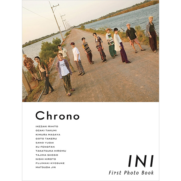 INI 1st写真集『Chrono』8月30日発売《HMV限定特典 2L版生写真あり