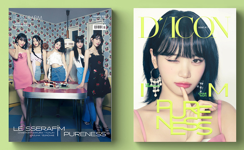 新版 LE SSERAFIM 写真集 チェウォン DICON PURENESS K-POP/アジア 