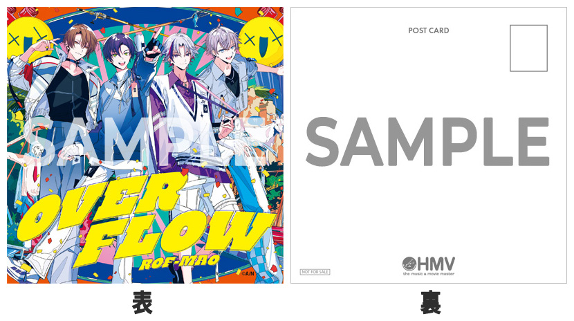 ROF-MAO 1stフルアルバム CD 「Overflow」 【HMV限定特典つき 