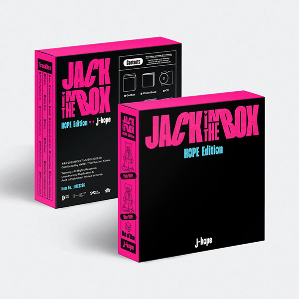 J-HOPE (BTS) ソロアルバム『Jack In The Box (HOPE Edition 