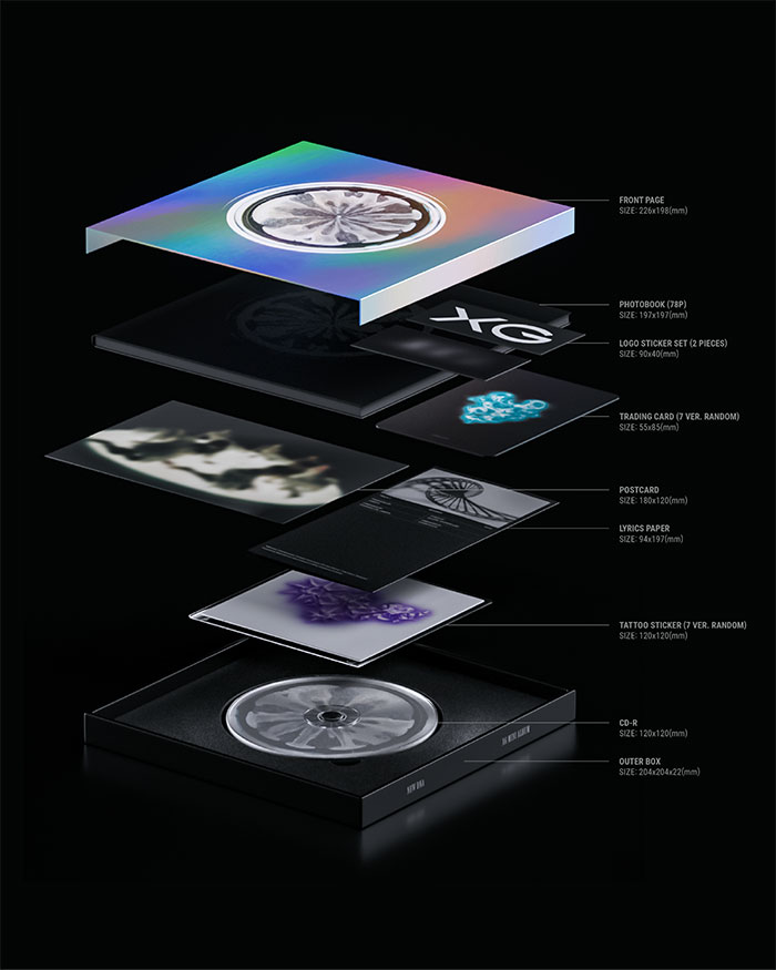 XG 1stミニアルバム『NEW DNA』9月27日リリース《＠Loppi・HMV限定特典