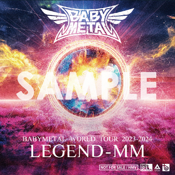 BABYMETAL WORLD TOUR 2023 -2024 LEGEND -MM (2DVD) : BABYMETAL