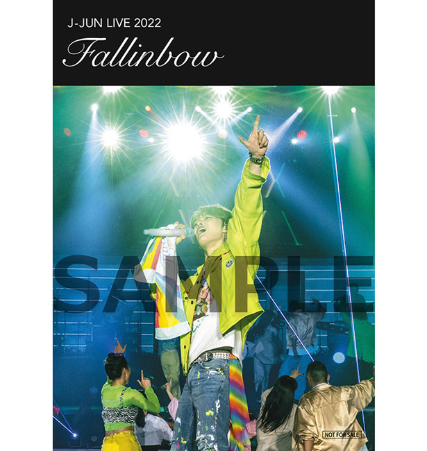 LIVE　〔DVD〕-　2022〜Fallinbow〜　【初回盤】(3DVD+PHOTOBOOKLET)　ジェジュン　J-JUN