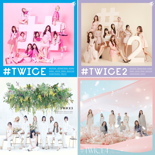 TWICEのベスト盤『#TWICE』シリーズがカラーLPでリリース！|K-POP・アジア