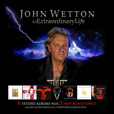ジョン・ウェットン ソロ作品 最新リマスター CD８枚組ボックスセット