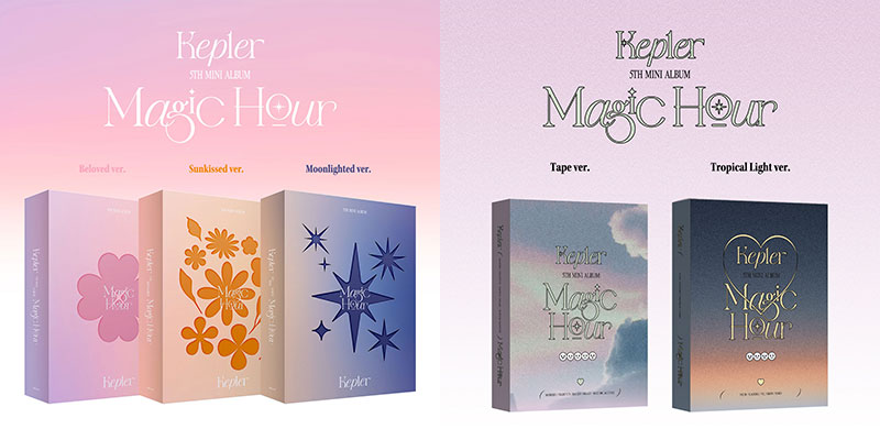 Kep1er 韓国 5TH MINI ALBUM＜Magic Hour＞《日本オリジナル特典付き ...