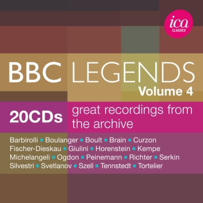 発売】BBCレジェンズ・グレート・レコーディングズ 第4集（20CD）|クラシック