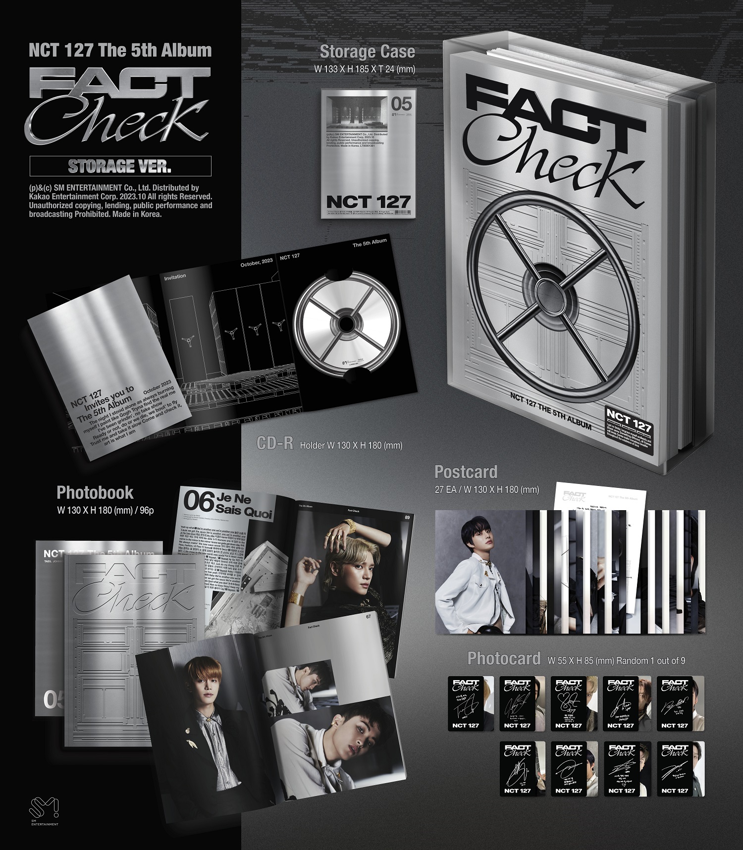 NCT 127 5thフルアルバム『Fact Check』|K-POP・アジア