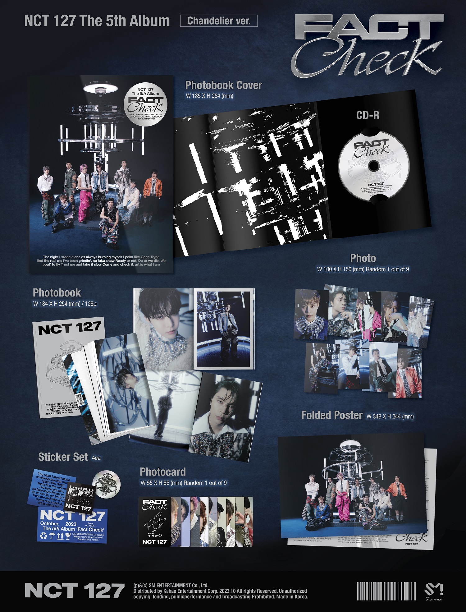 NCT 127】メンバー全員サインCD - CD