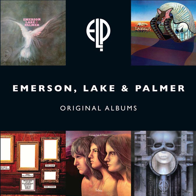 エマーソン、レイク＆パーマー (EL＆P) 名盤５タイトルをパッケージ -『Emerson