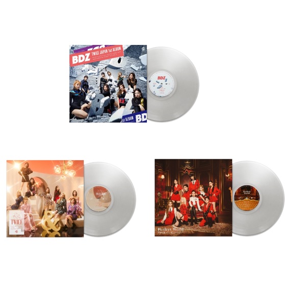 TWICE #1〜4アナログ盤 レコード 4枚まとめ売り TWICE #1〜4レコードまとめ売り（: BDZ [数量限定生産アナログ盤