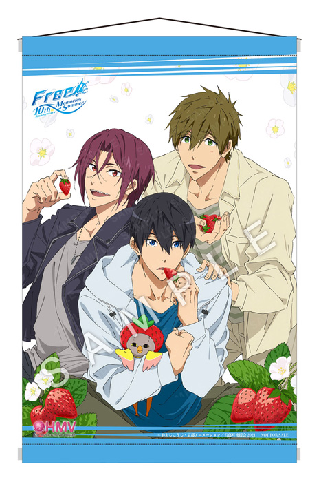 完全数量限定】Free! 10th Anniversary -Memories of Summer - Tシャツ