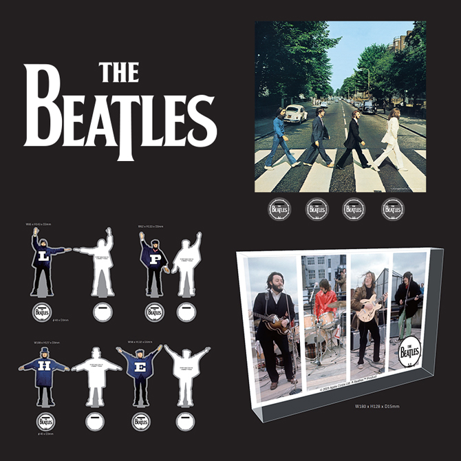 ザ・ビートルズのアクリルスタンドほかHMV・@Loppi/The Beatles Store