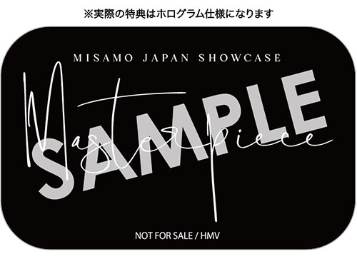 MISAMO JAPAN SHOWCASE ”Masterpiece”』DVD＆ブルーレイ 12月20日 
