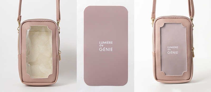新品未使用ランバンコレクション ショルダーバッグ　ルミエール LUMIERE de GENIE 推し活がもっと楽しくなる! スマホショルダーバッグ