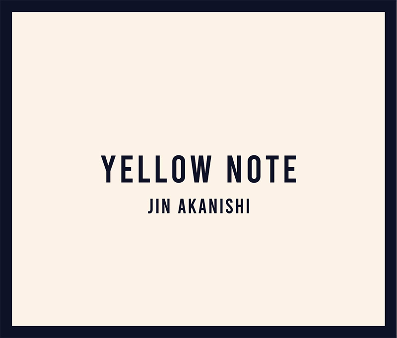 赤西仁 アルバム『YELLOW NOTE』 12/27発売《@Loppi・HMV限定特典あり