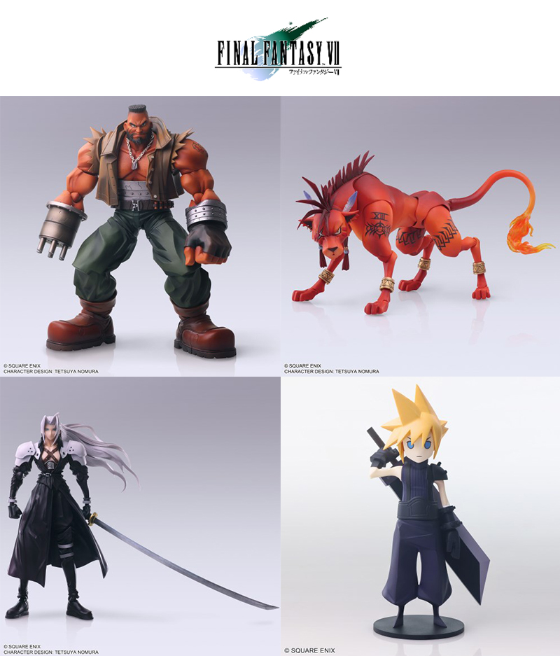 FINAL FANTASY」バレット/セフィロスのフィギュアやカードなど各種