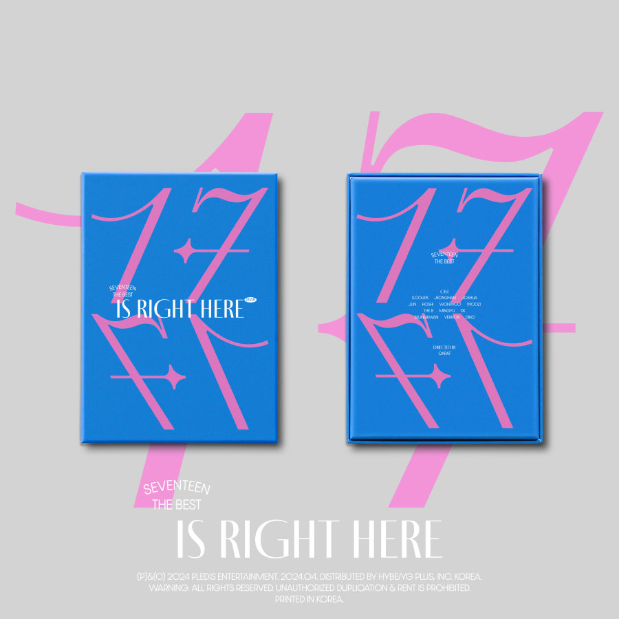 SEVENTEEN ベストアルバム『17 IS RIGHT HERE』- DEAR Ver.-2024年4月30日リリース《@Loppi・HMV限定特典 付き》|K-POP・アジア