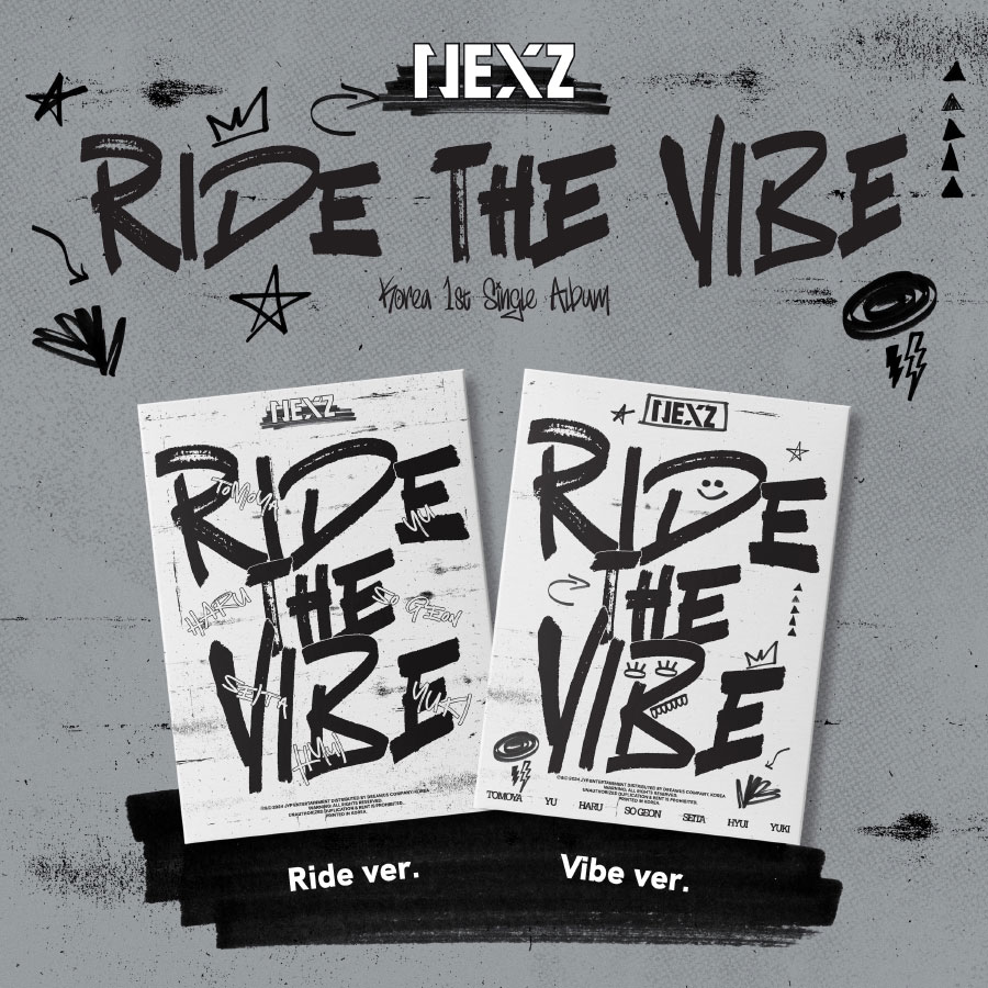NEXZ 韓国リリース作品『Ride the Vibe』 日本オリジナル特典付きでご 