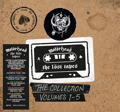 モーターヘッド 未発表ライヴボックスセット『The Lost Tapes - The Collection: Volumes 1-5』|ロック